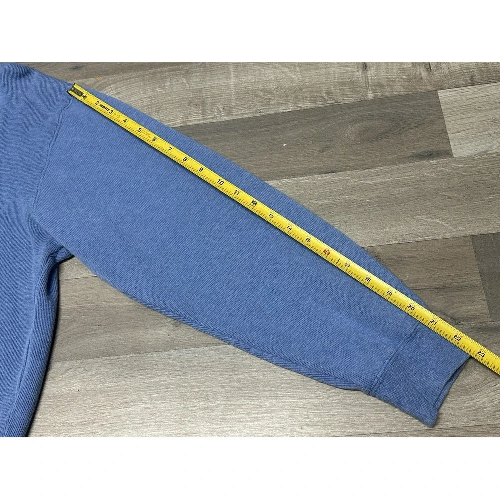 Orvis Men's Blue Pullower Crew Neck Sweater (9C68 656858) - Size M